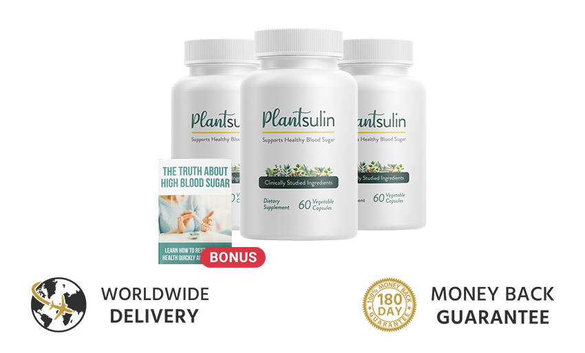 3 Bottles of Plantsulin